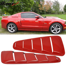 Load image into Gallery viewer, 2010-2014 Ford Mustang Side Window Louvers Sun Shade Cover Windshield