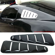 Load image into Gallery viewer, 2010-2014 Ford Mustang Side Window Louvers Sun Shade Cover Windshield