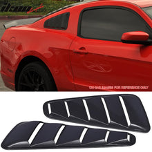 Load image into Gallery viewer, 2010-2014 Ford Mustang Side Window Louvers Sun Shade Cover Windshield