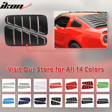 Load image into Gallery viewer, 2010-2014 Ford Mustang Side Window Louvers Sun Shade Cover Windshield