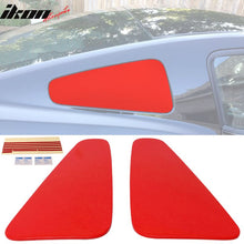 Load image into Gallery viewer, 2010-2014 Ford Mustang GT350 Style Rear Window Louver Covers Guard ABS