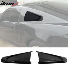 Load image into Gallery viewer, 2010-2014 Ford Mustang 2DR IKON Rear Quarter Window Louver