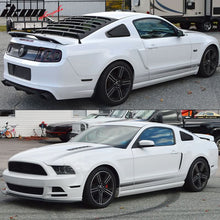 Load image into Gallery viewer, 2010-2014 Ford Mustang 2DR IKON Rear Quarter Window Louver