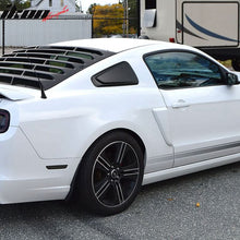 Load image into Gallery viewer, 2010-2014 Ford Mustang 2DR IKON Rear Quarter Window Louver