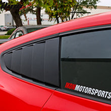 Load image into Gallery viewer, 2015-2023 Ford Mustang CV Style Unpainted Black Window Scoop PP