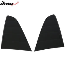 Load image into Gallery viewer, 2015-2023 Ford Mustang Coupe V Style Rear Window Louver Side Vent ABS