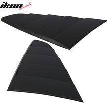 Load image into Gallery viewer, 2015-2023 Ford Mustang Coupe V Style Rear Window Louver Side Vent ABS