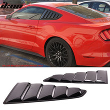 Load image into Gallery viewer, 2015-2023 Ford Mustang Side Window Louvers Sun Shade Cover Windshield