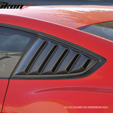 Load image into Gallery viewer, 2015-2023 Ford Mustang Side Window Louvers Sun Shade Cover Windshield