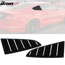 Load image into Gallery viewer, 2015-2023 Ford Mustang Side Window Louvers Sun Shade Cover Windshield