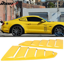 Load image into Gallery viewer, 2015-2023 Ford Mustang Side Window Louvers Sun Shade Cover Windshield
