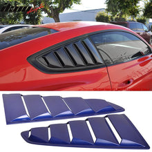 Load image into Gallery viewer, 2015-2023 Ford Mustang Side Window Louvers Sun Shade Cover Windshield