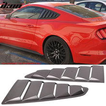 Load image into Gallery viewer, 2015-2023 Ford Mustang Side Window Louvers Sun Shade Cover Windshield