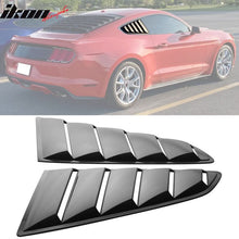 Load image into Gallery viewer, 2015-2023 Ford Mustang Side Window Louvers Sun Shade Cover Windshield