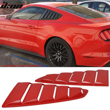 Load image into Gallery viewer, 2015-2023 Ford Mustang Side Window Louvers Sun Shade Cover Windshield