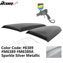 Load image into Gallery viewer, 2015-2023 Mustang R Style Side Quarter Window Louver PU Painted