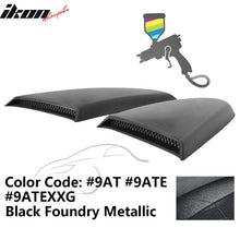 Load image into Gallery viewer, 2015-2023 Mustang R Style Side Quarter Window Louver PU Painted