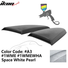 Load image into Gallery viewer, 2015-2023 Mustang R Style Side Quarter Window Louver PU Painted