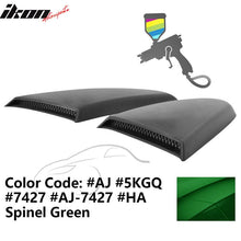 Load image into Gallery viewer, 2015-2023 Mustang R Style Side Quarter Window Louver PU Painted
