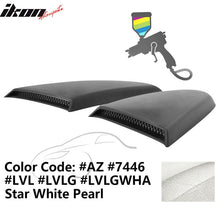 Load image into Gallery viewer, 2015-2023 Mustang R Style Side Quarter Window Louver PU Painted