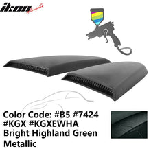 Load image into Gallery viewer, 2015-2023 Mustang R Style Side Quarter Window Louver PU Painted