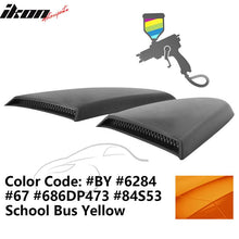 Load image into Gallery viewer, 2015-2023 Mustang R Style Side Quarter Window Louver PU Painted
