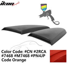 Load image into Gallery viewer, 2015-2023 Mustang R Style Side Quarter Window Louver PU Painted
