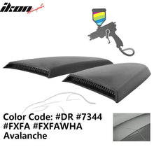 Load image into Gallery viewer, 2015-2023 Mustang R Style Side Quarter Window Louver PU Painted