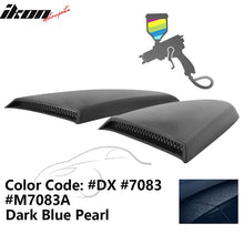 Load image into Gallery viewer, 2015-2023 Mustang R Style Side Quarter Window Louver PU Painted