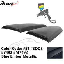 Load image into Gallery viewer, 2015-2023 Mustang R Style Side Quarter Window Louver PU Painted