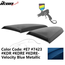 Load image into Gallery viewer, 2015-2023 Mustang R Style Side Quarter Window Louver PU Painted