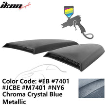 Load image into Gallery viewer, 2015-2023 Mustang R Style Side Quarter Window Louver PU Painted