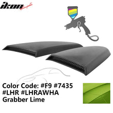 Load image into Gallery viewer, 2015-2023 Mustang R Style Side Quarter Window Louver PU Painted