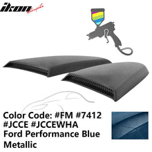 Load image into Gallery viewer, 2015-2023 Mustang R Style Side Quarter Window Louver PU Painted