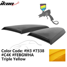Load image into Gallery viewer, 2015-2023 Mustang R Style Side Quarter Window Louver PU Painted