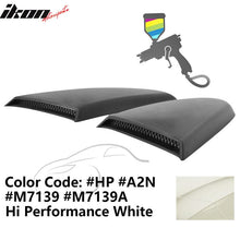Load image into Gallery viewer, 2015-2023 Mustang R Style Side Quarter Window Louver PU Painted