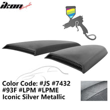 Load image into Gallery viewer, 2015-2023 Mustang R Style Side Quarter Window Louver PU Painted