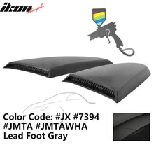 Load image into Gallery viewer, 2015-2023 Mustang R Style Side Quarter Window Louver PU Painted