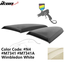 Load image into Gallery viewer, 2015-2023 Mustang R Style Side Quarter Window Louver PU Painted