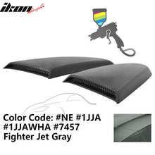 Load image into Gallery viewer, 2015-2023 Mustang R Style Side Quarter Window Louver PU Painted