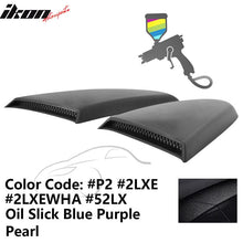 Load image into Gallery viewer, 2015-2023 Mustang R Style Side Quarter Window Louver PU Painted