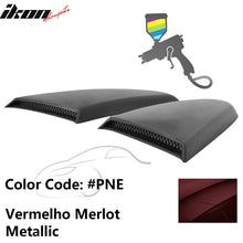 Load image into Gallery viewer, 2015-2023 Mustang R Style Side Quarter Window Louver PU Painted