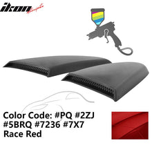 Load image into Gallery viewer, 2015-2023 Mustang R Style Side Quarter Window Louver PU Painted