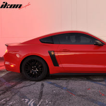 Load image into Gallery viewer, 2015-2023 Mustang R Style Side Quarter Window Louver PU Painted
