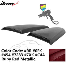 Load image into Gallery viewer, 2015-2023 Mustang R Style Side Quarter Window Louver PU Painted