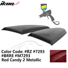 Load image into Gallery viewer, 2015-2023 Mustang R Style Side Quarter Window Louver PU Painted
