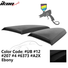 Load image into Gallery viewer, 2015-2023 Mustang R Style Side Quarter Window Louver PU Painted
