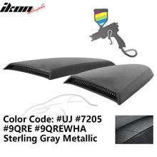 Load image into Gallery viewer, 2015-2023 Mustang R Style Side Quarter Window Louver PU Painted