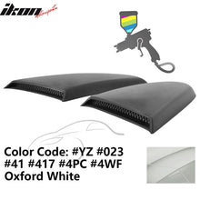 Load image into Gallery viewer, 2015-2023 Mustang R Style Side Quarter Window Louver PU Painted