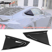 Load image into Gallery viewer, 2024-2025 Ford Mustang V 2DR Carbon Fiber Print Side Window Louver ABS
